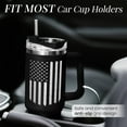 thumbnail image 6 of American Flag Tumbler with Handle, America 40oz Stainless Steel Insulated Coffee Mug with Lid & Straw, America Gifts for Men Women, USA Tumblers Cup Gift for Christmas, 6 of 6
