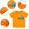 thumbnail image 2 of Qudderr T-Shirt Dessin Animé pour Garçons Enfants Été Manches Courtes Col Rond Coton 2-8 Ans, 2 of 9