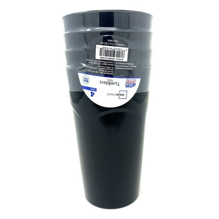 4pk mainstays tumbler ms walmart