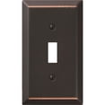 thumbnail image 1 of Placa de pared AMERELLE 163TDB Century 1 Toggle Aged Bronze, 1 of 6