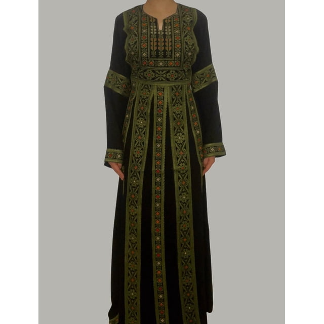 The Traditional Tatreez Embroidered Palestinian Thobe