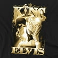 thumbnail image 2 of Elvis Presley The King Unisex Adult T Shirt (Large) Black, 2 of 6