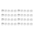 thumbnail image 2 of Cuentas Para Barba, Cuentas Para Rastas, Ligeras Y Elegantes, 40 Piezas De Plata Para Collar, 2 of 7