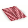 Camco 51019 Red and White Vinyl Tablecloth
