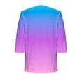 thumbnail image 7 of Swimsuit Coverup for Women Summer Short Sleeve Bathing Suit Cover Up Loose Fit Casual Summer Tops, 7 of 7