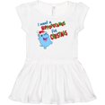 thumbnail image 3 of Inktastic I Want a Hippopotamus For Christmas Cute Stuffed Hippo Girls Baby Dress, 3 of 5