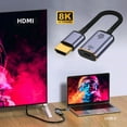 thumbnail image 6 of CY HDMI Type C Female Source to HDMI Cable, Black and purple, 6 of 7