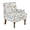 Yellow Floral, variant on HSUNNS Accent Chair, Red & White Floral Upholstered Living Room Chairs with Nailhead Trim, Solid Wood Turned Legs, High-Density Foam Lounge Arm Chair for Living Room, Bedroom, Office