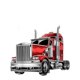 thumbnail image 2 of 100%cotton Best Truckin Dad Ever Big Rig Trucker Father's Gift Men T-Shirt, 2 of 7
