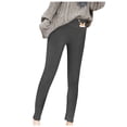 thumbnail image 4 of Leggings de mujer Invierno Térmico Forrado Súper Grueso Estampado de Cachemira Cintura Alta Cómodos Pantalones de Yoga Cálidos Pompotops  ulkah943251, 4 of 8