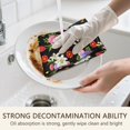 thumbnail image 5 of 2 Pcs Pioneer Flower Floral Print Pattern Kitchen Towels, Funny Microfiber Dish Towel Set, 18" X 26" Tea Towels, 5 of 6