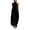 Black, variant on Guluxicc 2 Piece Womens Outfit Sets Halter Neck Sleeveless Twist Knot Top High Waist Wide Leg Pants with Pockets Outfits for Casual Wear