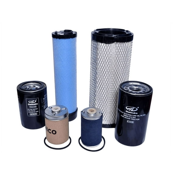 Filter for Mahindra Tractor Pack of 6 for 4500 5500 6000 6500