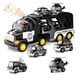 thumbnail image 1 of Juguetes para camiones de policía para niños pequeños de 3, 4, 5 y 6 años, camión 5 en 1, coche de juguete con potencia de fricción, regalos de cumpleaños de Navidad para niños y niñas de 3, 1 of 5