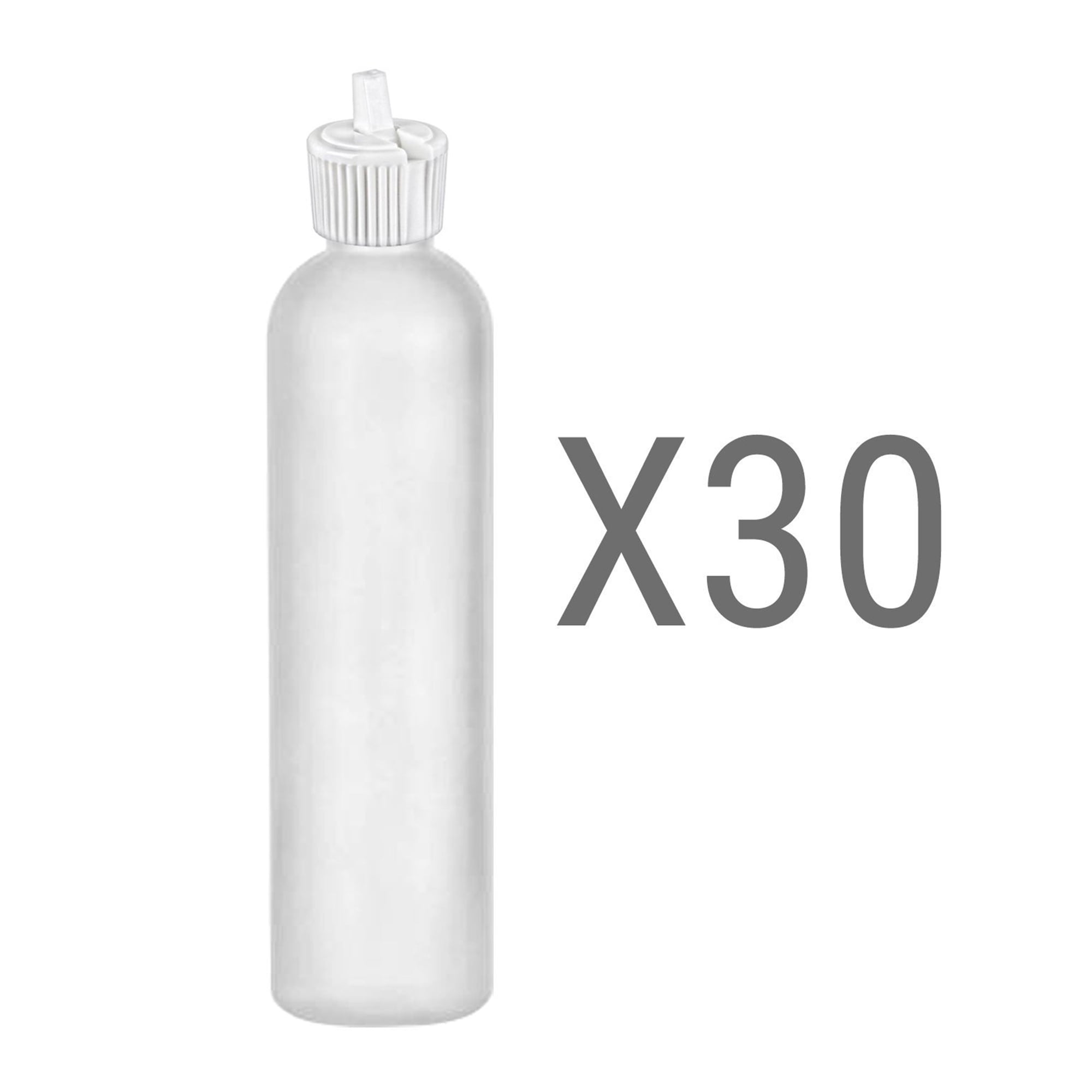 MoYo Natural Labs 8 oz Squirt Bottles, Squeezable Empty Travel