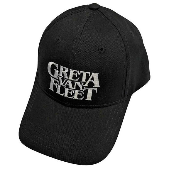 Greta Van Fleet Band Logo Adjustable Hat Black