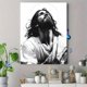 thumbnail image 4 of Qisvanset 12x16 Inch Jesus Minimalist Line Canvas Wall Art, Classic Portrait Art Baptism Gift Household Decor, 4 of 8