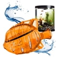 thumbnail image 3 of Tank Pals: Clarence the Clarifier Fish - 1 pk, Orange - Aquarium Treatment, Clear Cloudy Fresh-Saltwater, Fish-Plant Safe, 10gal Tank Maintenance Each, 3 of 9