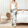 thumbnail image 4 of Pofeuu Vintage Palm Trees Print Women's Fashion Pajama Pants with Pockets Comfy Drawstring Sleep Lounge Bottoms-X-Large, 4 of 6