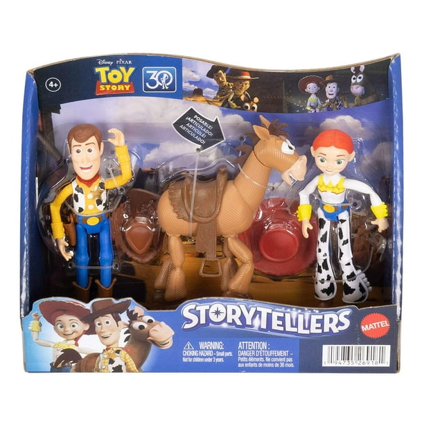 Disney Pixar Storytellers Toy Story 3pk: Woody, Jessie & Bullseye