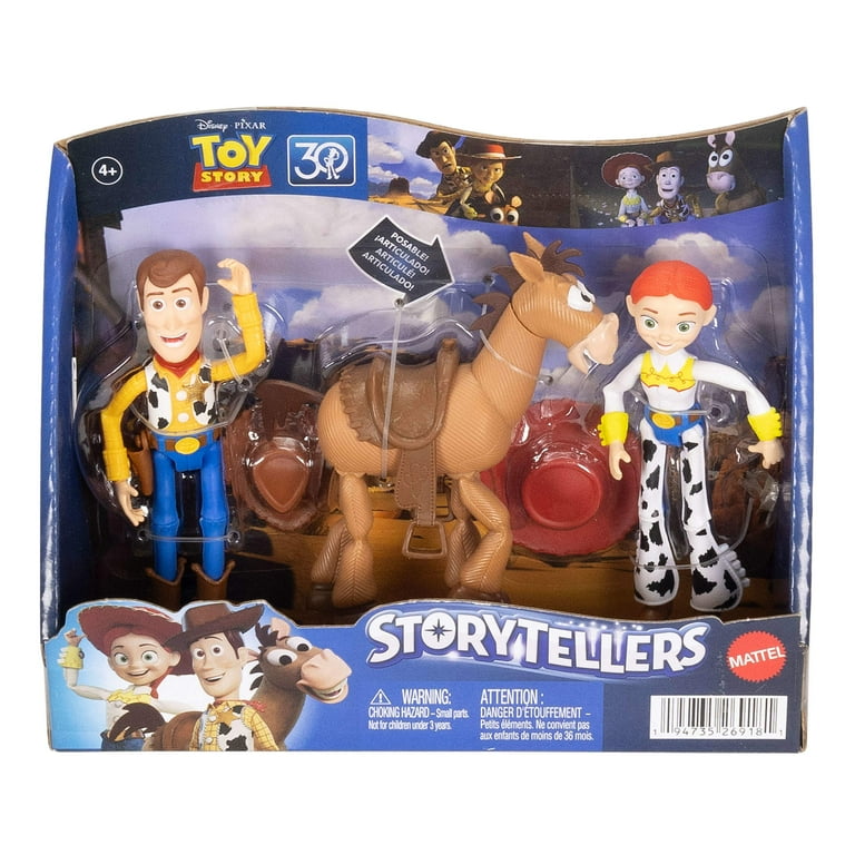 Disney and Pixar Storytellers Toy Story Pack of Woody, Jessie