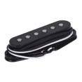 thumbnail image 3 of FLEOR Alnico 5 Single Coil Pickups Flat Pole Guitar Neck/Middle/Bridge Pickup Set Black, 3 of 5