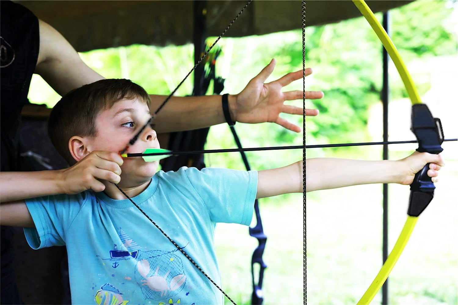 M021 Compound Bow and Arrow Set for Youth Kids Beginner