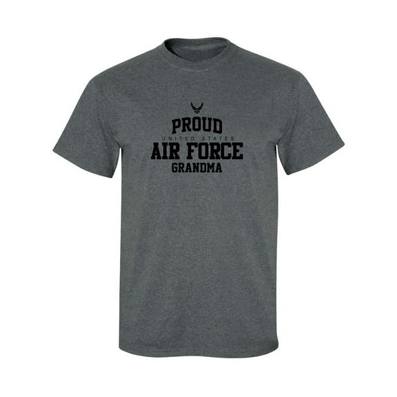Proud United States Air Force GRANDMA Adult Short Sleeve T-shirt