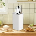 thumbnail image 6 of kowaku Kitchen Organizer Holder Storage Silverware Box for Flatware Peelers Whisks white, 6 of 9