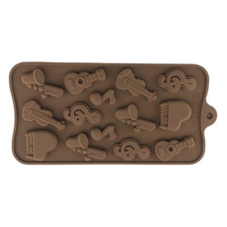 

Clearance ，New Silicone Chocolate Mold 6 Shapes Chocolate Baking Tools Non-Stick Silicone