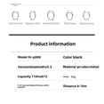 thumbnail image 6 of Unisex Adult Bluetooth Smart Glasses for Women &Men,Wireless  Bluetooth Audio Glasses UV400 Sunglasses, 6 of 10