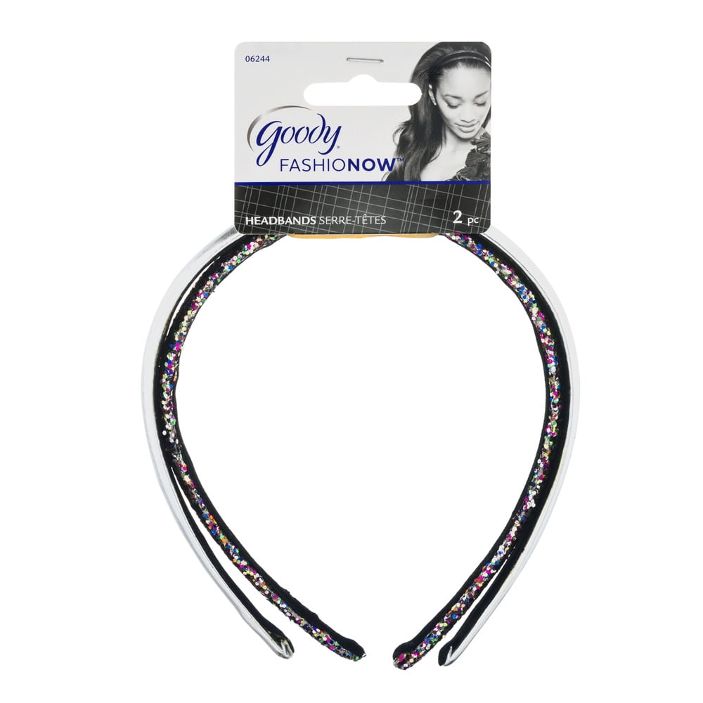 Goody FashioNow Fabric Covered Headbands 2 count
