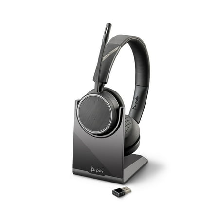 Plantronics Voyager 4220 UC BT600 USB-A Charge Stand UC, Black