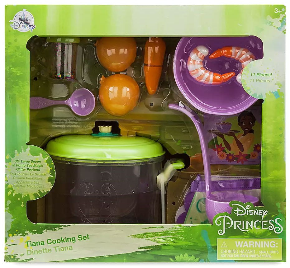 princess and the frog figure set