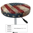 thumbnail image 4 of Balery American Flag1 Fundas de asiento para taburete de bar redondo de tela de terciopelo ajustables que protegen de arañazos y manchas para sillas de 14 a 17 pulgadas.-13 inch, 4 of 7
