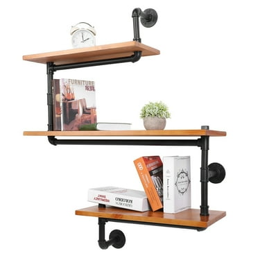 AZ L1 Life Concept Wall Mounted Floating Shelves, Set of 2 AZ L1 Life Concept Wall Mounted Floating Shelves, Set of 2