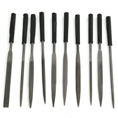 

Mini Needle Files Titanium Coated Various Types Needle File Set For Smoothing Metal Modules 4x160mm