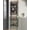 Black With Cutlery Holder, variant on Behind The Door Bathroom Shelf Narrow 5-Tier, Space-Saving Slim Storage Shelf Narrow Shelving Unit for Bathroom and Kitchen White