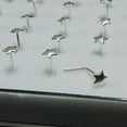 thumbnail image 2 of 4PCS Nose Ring Fashion Decorative Star Nose Stud Ring Nose Piercing Jewelry, 2 of 7