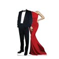 thumbnail image 2 of Advanced Graphics 2744 Tapis Rouge Couple Standin&44; 65 x 41 Po., 2 of 4