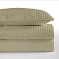 thumbnail image 2 of HiEnd Accents 3-Piece Taupe Quilt Bedding Set, King, 2 of 2
