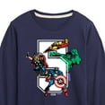 thumbnail image 3 of Marvel The Avengers - Birthday 5 - Toddler And Youth Long Sleeve Graphic T-Shirt, 3 of 5