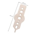 thumbnail image 4 of LIFKOME Multi Functional Portable Outdoor Tools Dart Wrench Tool Stainless Steel 1Pack, 4 of 8