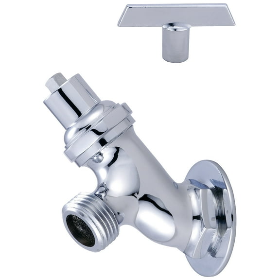 Central Brass 0576-1/2Cp Wall Mounted Lawn Faucet - Chrome