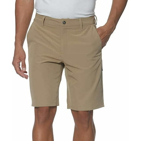 IZOD Men's Straight Fit Advantage Performance Comfort Stretch Pant with UltraFlex Waistband (Navy, 32W x 32L)