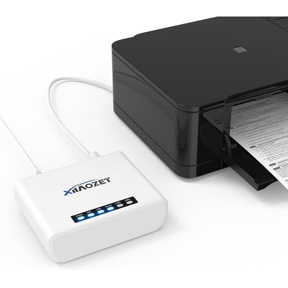 Wireless Print Server Share Printer to Multiple Computers USB2.0 WiFi Ethernet  Adapter LK100W