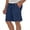 Blue, variant on 1PCS Men's Stylish Linen Solid Color Casual Fashion Shorts with Practical Pockets, Drawstring Elastic Waist, Breathable Summer Bottoms for Men Gray XXXL(XXXL)