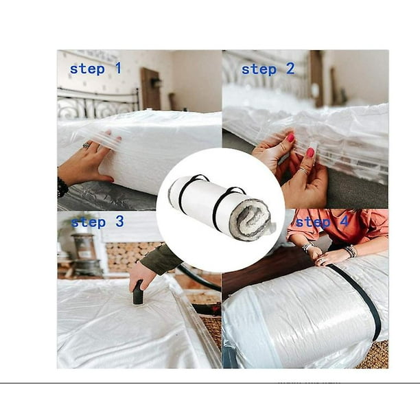 Mattress Vacuum Storage Bag with 2 Straps,Foam Latex Mattress Vacuum Seal  Mattress Bag for Moving,Storage, and Shipping - AliExpress