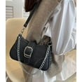thumbnail image 4 of Kukuzhu Women Denim Handbag Cute Hobo Tote Mini Bag Clutch Purse Zipper Closure Shoulder Bag, 4 of 6