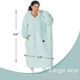 thumbnail image 5 of Catalonia Oversized Hoodie for Women Men, Big Hoodie Blanket, Ultra Long Wearable Blanket, Full Body Giant Hooded Blanket, Gift for Women Girlfriend, 5 of 7